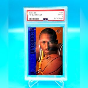 1996-97 Upper Deck SP🔥Kobe Bryant🔥Premier Prospects ROOKIE! PSA MINT 9 #134
